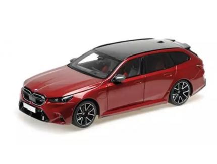 BMW M5 Touring 2024 Dark Red Metallic MINICHAMPS 1/18